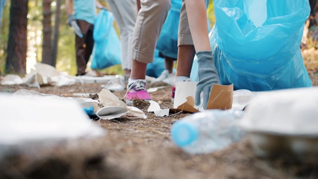 Boîte en carton ouverte contenant des vêtements près d’une fenêtre, symbole d’un déménagement ou d’une relocalisation.